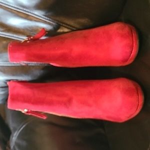Style Fashion outwear Red Boots